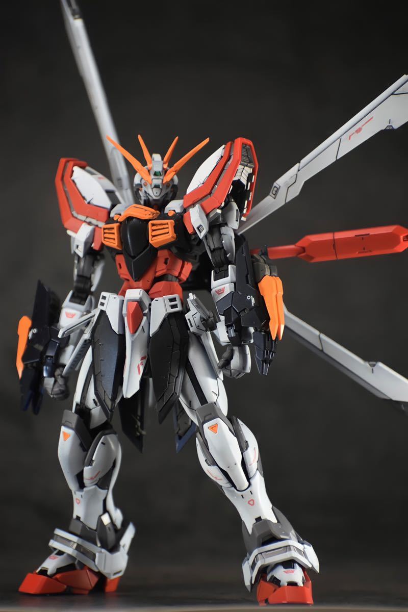 ガンプラ塗装完成品 ゴッドガンダム RG-
