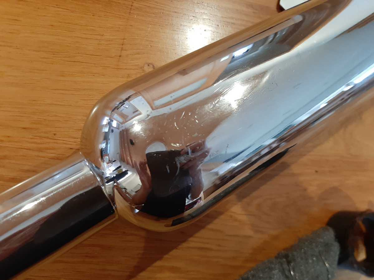大和ステンレスマフラー DAIWA オールステンレス製 鏡面手仕上げ