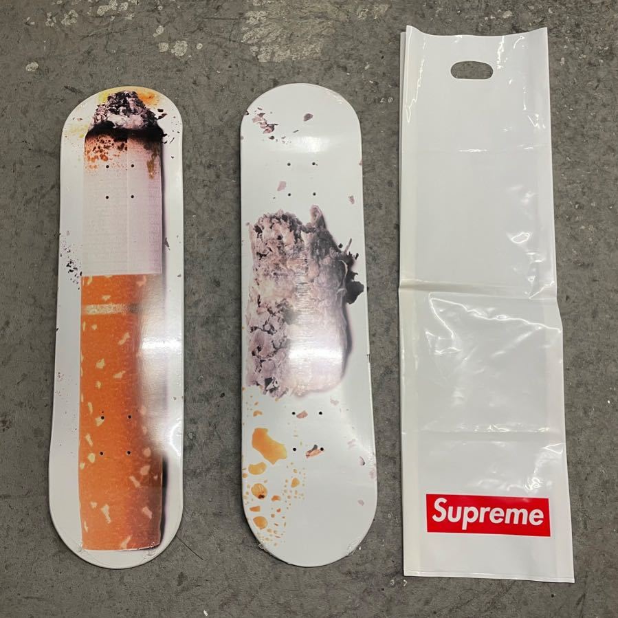 16SS Supreme × Urs Fischer Skateboard Deck デッキ 2枚_画像1