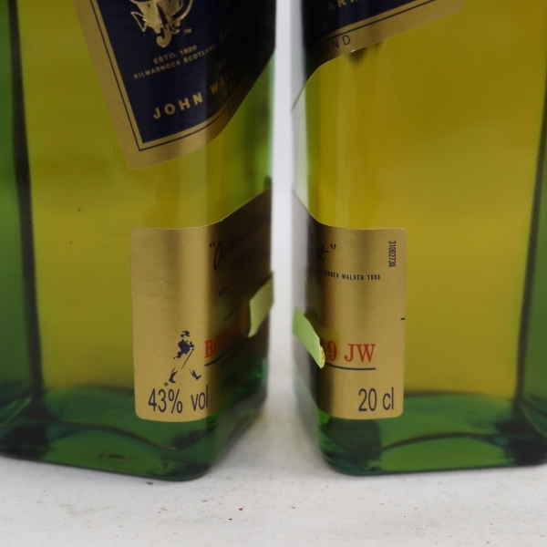 2本セット】 JOHNNIE WALKER(ジョニーウォーカー)ブルーラベル 2本セット】 JOHNNIE WALKER(ジョニーウォーカー)ブルーラベル