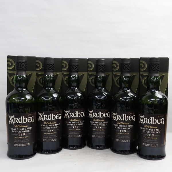 6本セット】Ardbeg(アードベッグ)10年 46% 700ml O22H200064 biencel.mx
