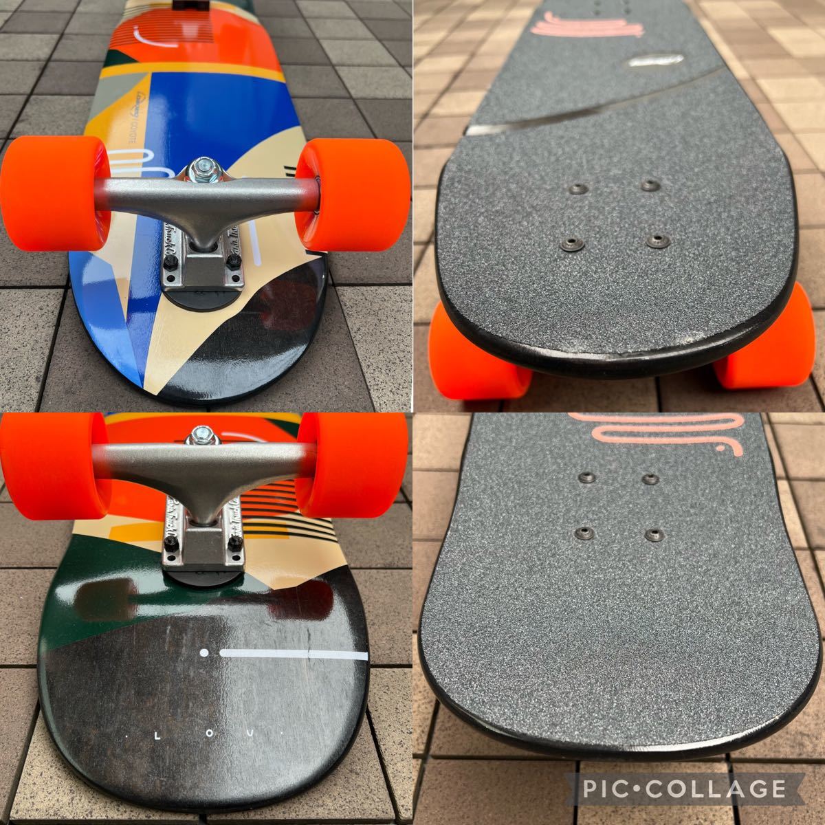 ギフ_包装 ローデッド LOADED ロングスケートボード コンプリート