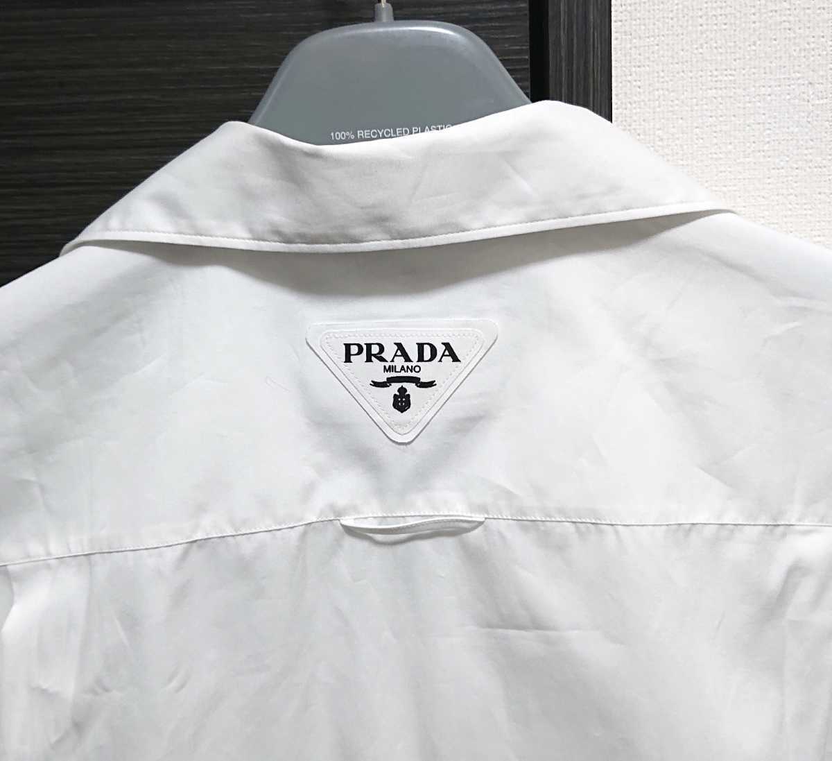 新品 定価14 6万 2022ss PRADA プラダ タトゥー ボーリングシャツ xs 