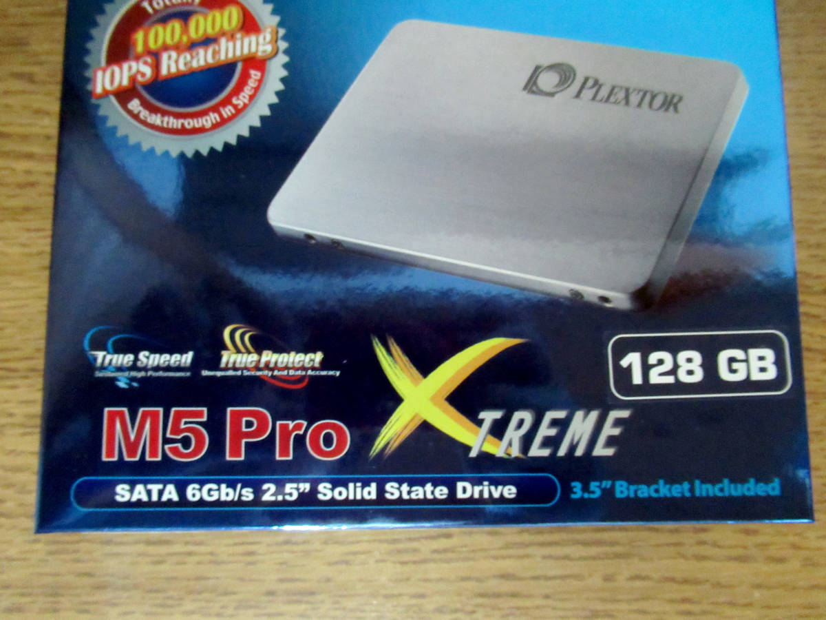 新品未開封 PLEXTOR 128GB SSD PX-128M5Pro MLC プレクスター SerialATA SATA_画像2