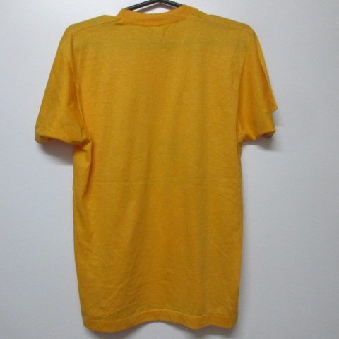 80s90s アメリカ製　Tシャツ　ML 黄色　病院　スクリーンスターズ　ヴィンテージ　アメリカ古着　sy2359_画像4