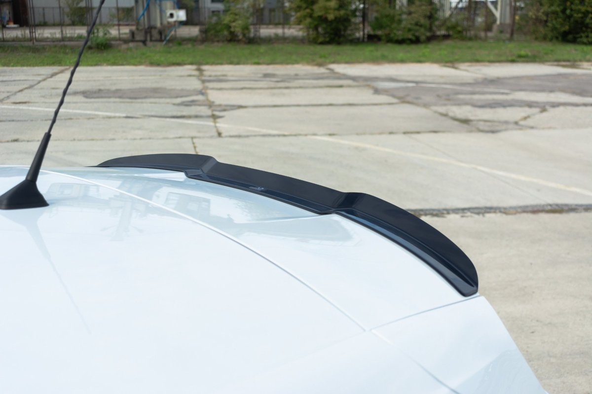 4代目 ルノー メガーヌ スポール RS MK4/Ⅳ '18～ ABS リヤ/リア ルーフスポイラー キャップ ウイング テールゲート グロスブラック 未使用