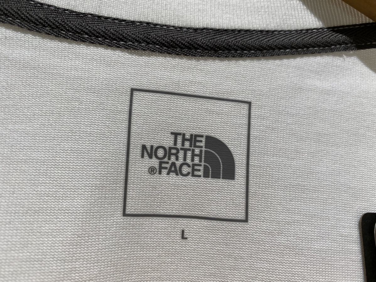 ★ ノースフェイス THE NORTH FACE スクエアロゴTシャツ sizeL ホワイト 新品未使用タグ付
