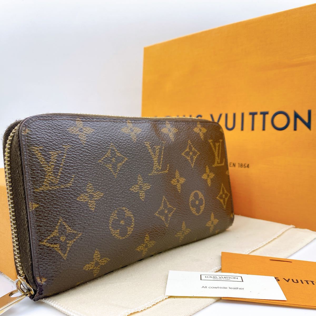 A633【正規品】LOUIS VUITTON ルイヴィトン モノグラム ジッピー