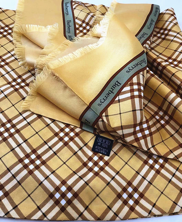 三陽商会 Burberry バーバリー◆定番ノバチェックシルクロングスカーフ★35×138㎝ストール_画像5