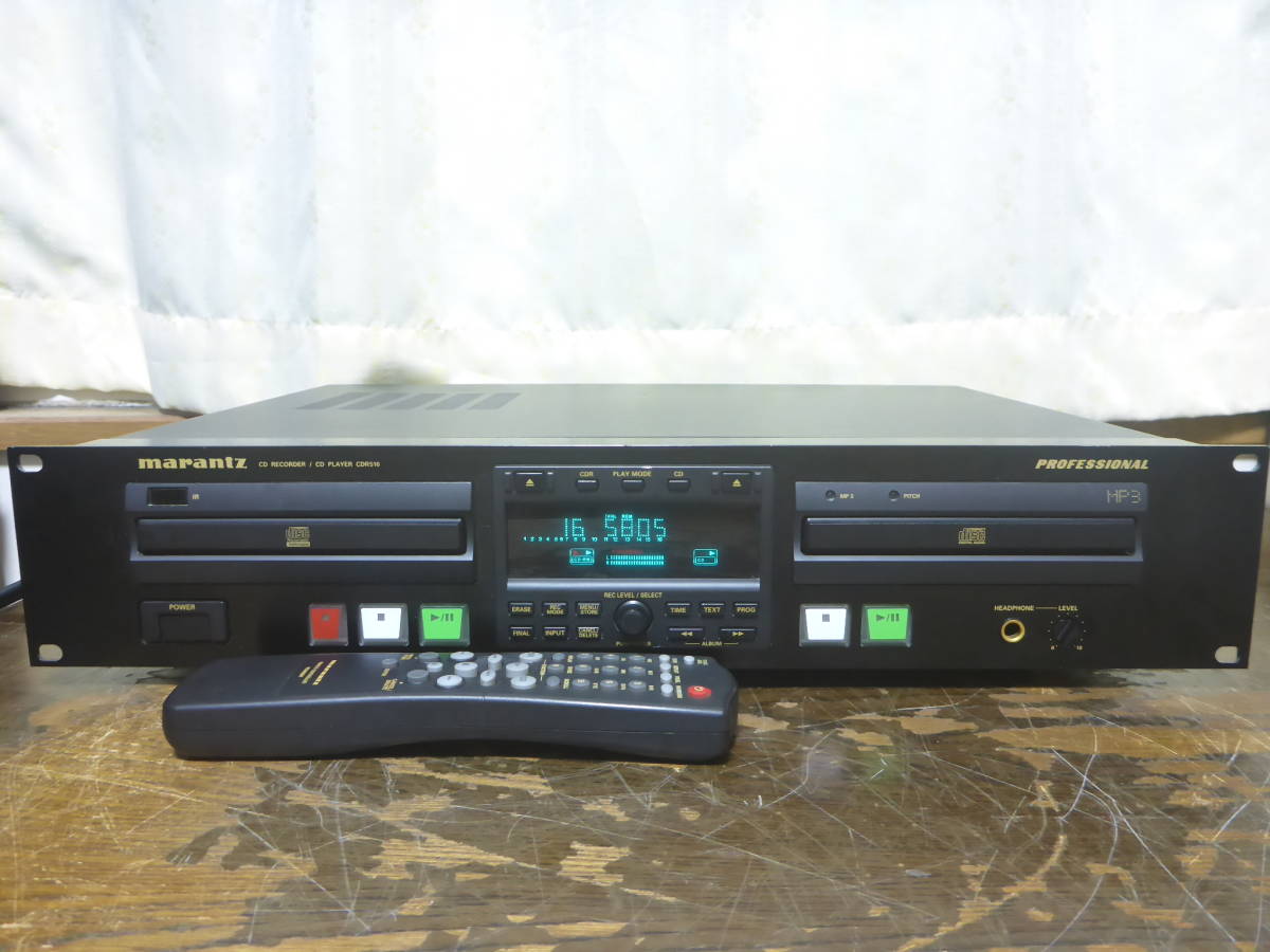 Yahoo!オークション - marantz CDR510 業務用CDレコーダー マランツ Yahoo!オークション - marantz CDR510 業務用CDレコーダー マランツ