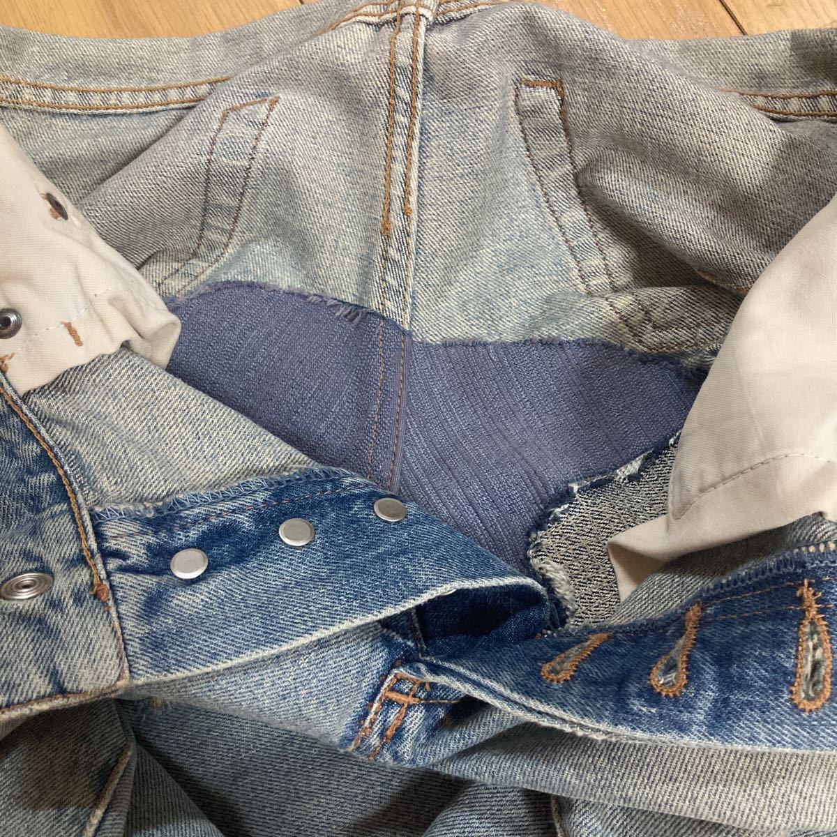 06SS Dior HOMME ディオールオム MOD SKA クラッシュ リペア加工 06SS Dior HOMME ディオールオム MOD SKA クラッシュ リペア加工
