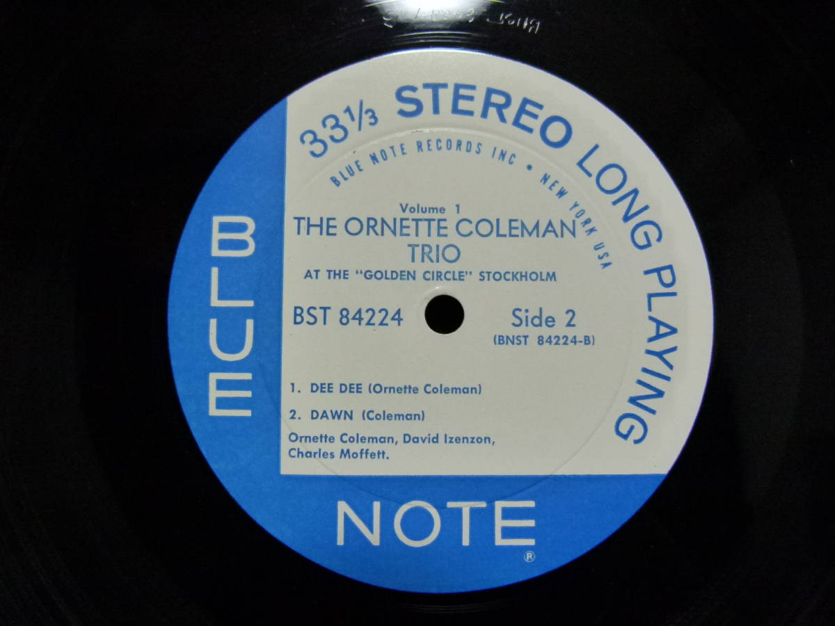 ■激レア■美盤オリジナル■ORNETTE COLEMAN■AT THE GOLDEN CIRCLE VOL.ONE■耳_画像4