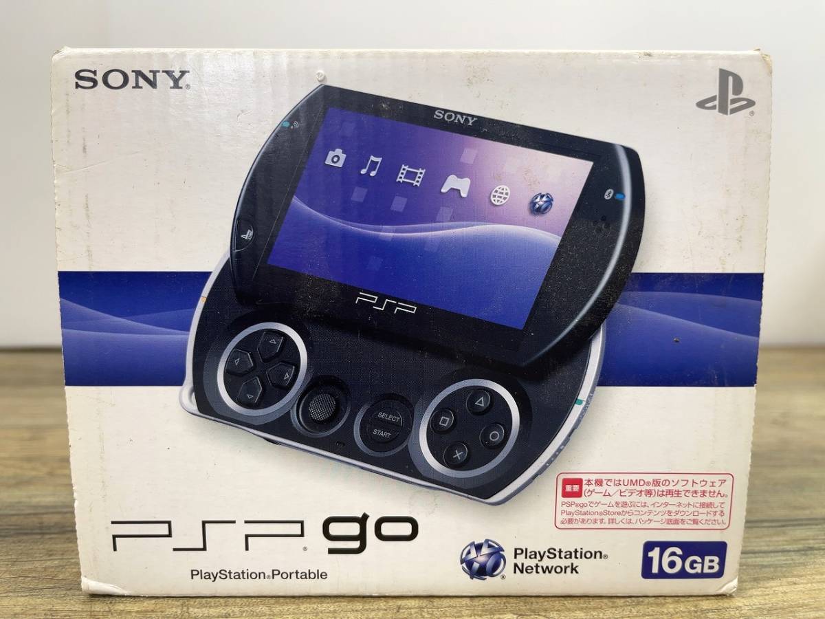 新品 PSP go プレイステーション・ポータブルgo PSP-N1000PB 本体 ピアノブラック メモリーカード4GB付き 