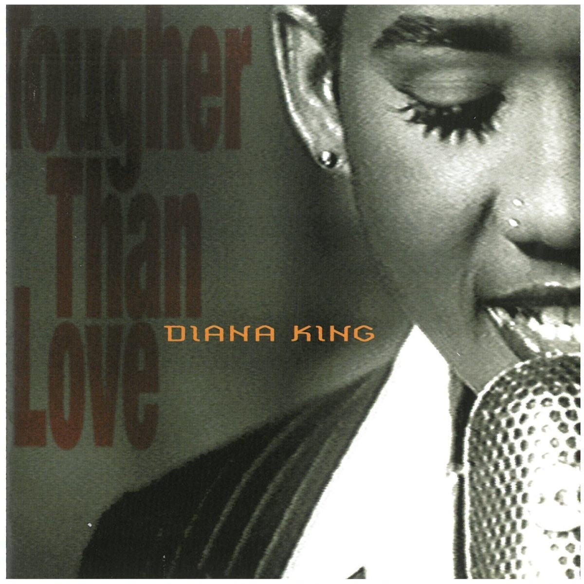  Diana * King (DIANA KING) / TOUGHER THAN LOVE disk . scratch equipped obi . crack equipped CD