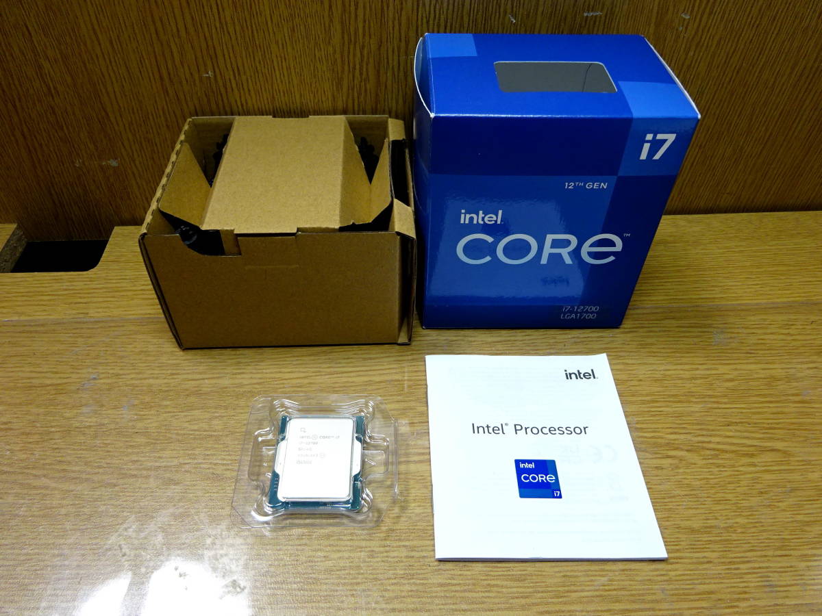 ◇新品同様◇intel Core i7-12700◇12コア/20スレ◇25Mキャッシュ