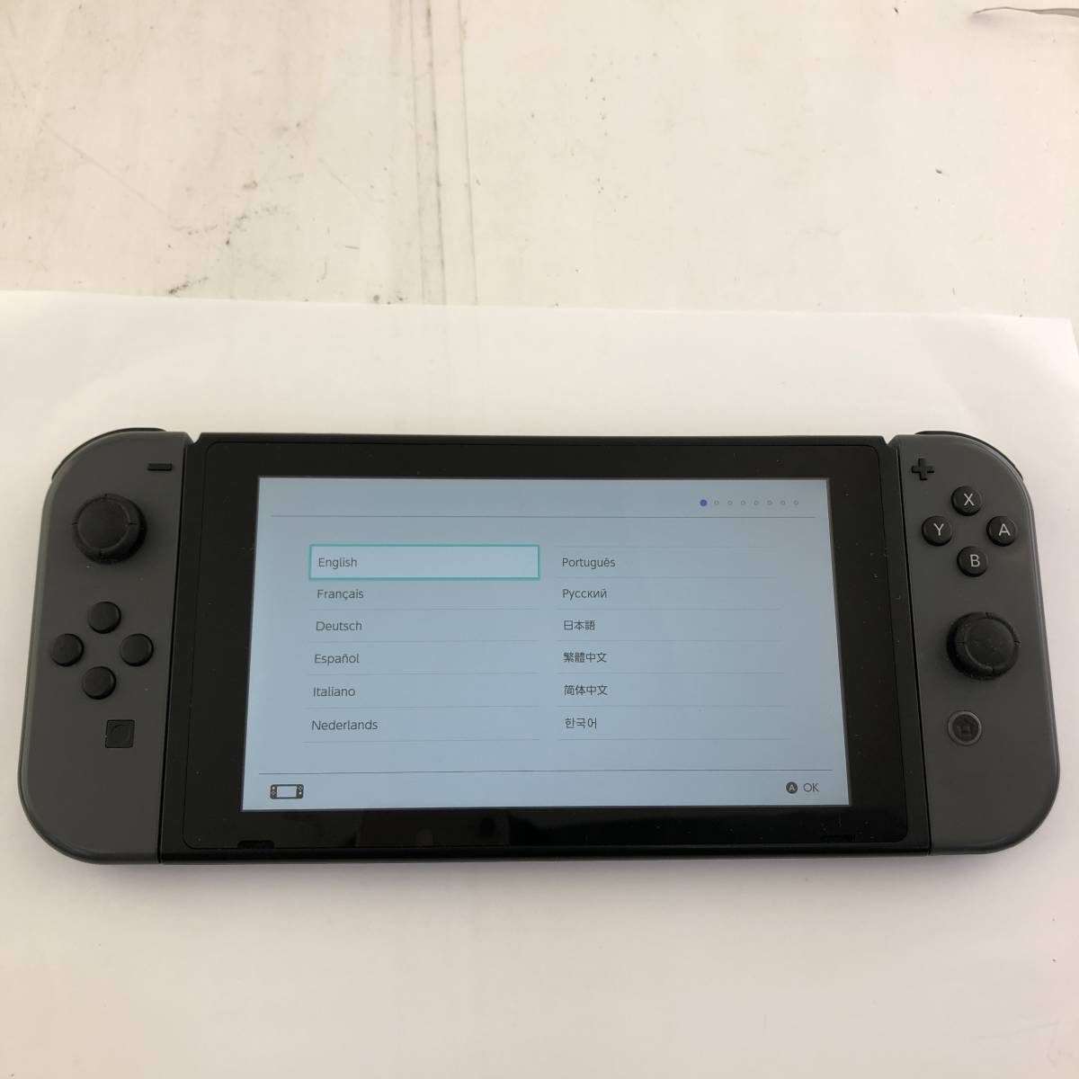 動作確認済】Nintendo Switch本体 HAC-001 旧モデル ニンテンドー