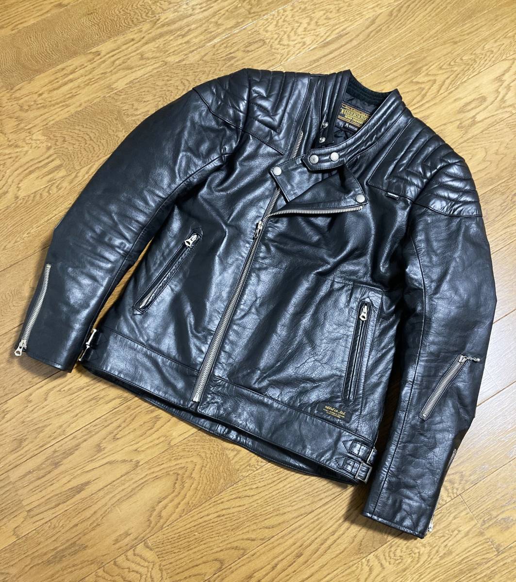 美品 [NEIGHBORHOOD] 13AW BONNEVILLE BL-JKT パテッド ダブル