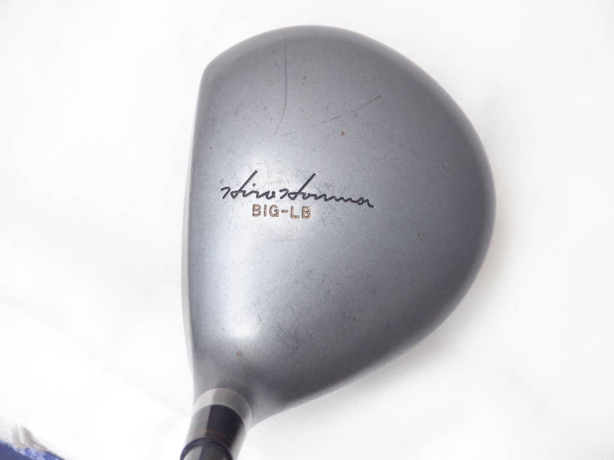 ＊＊ドライバー　　本間　　Ｈｉｒｏ　Ｈｏｎｍａ　　ＢＩＧ－ＬＢ　　ＤＲＩＶＥＲ　１１．５°　　メタリック　グレー　　男性用 　_画像2