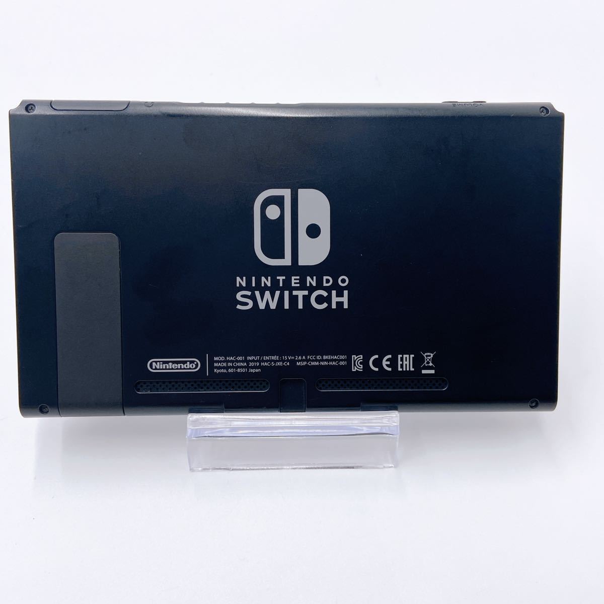 Switch ニンテンドースイッチ 動作品 状態良好 Nintendo 本体のみ ジョイコン ドック 付属品欠品 HAC-001 2019年製 バッテリー強化版 