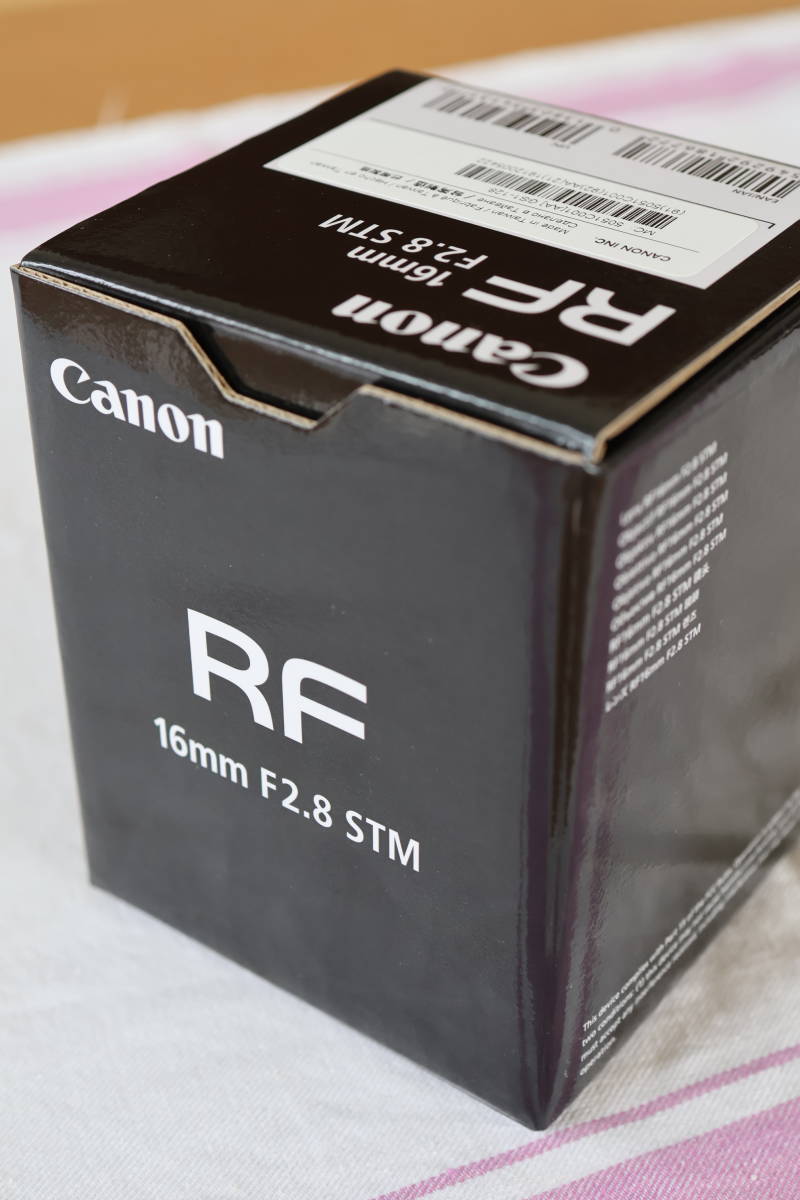 Canon RF16mm F2.8 STM ■新品未開封未使用■EOS R5 R6 RP R3 R R10 R7にて使用可能_画像2