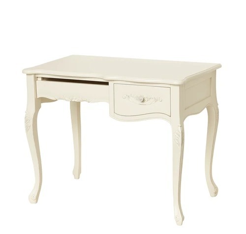  special price! antique style Princess . series French Country style white wood cat legs desk computer desk 