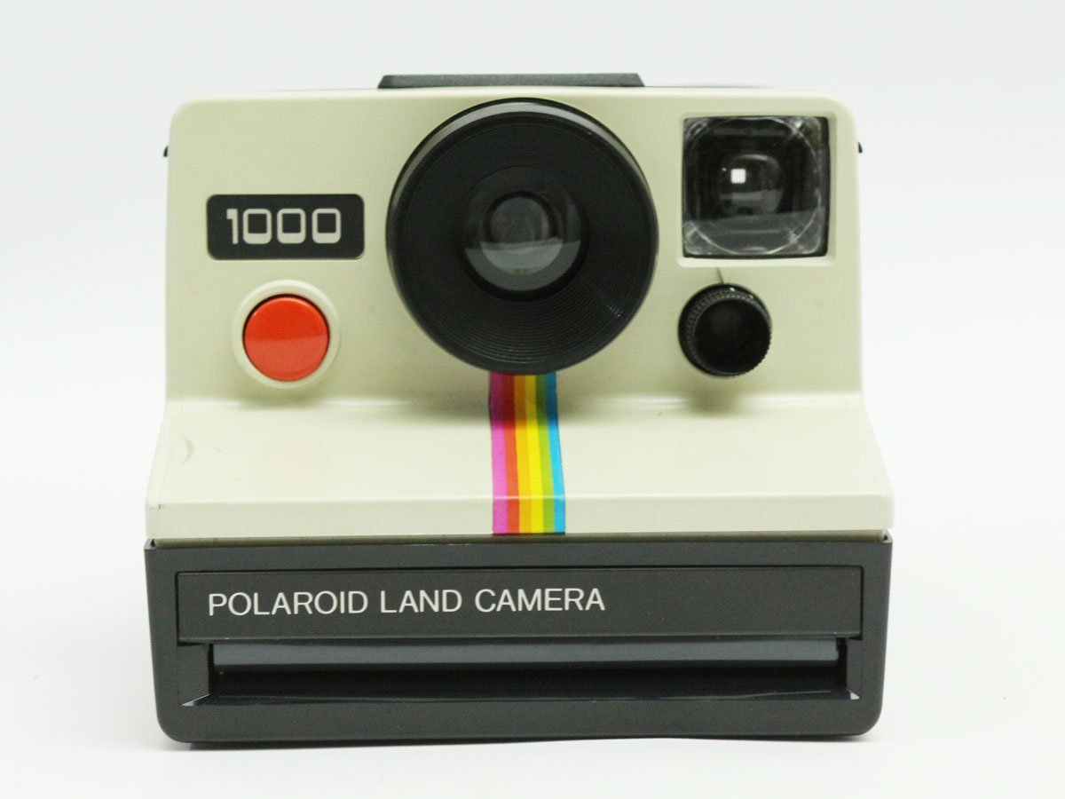 POLAROID LAND CAMERA1000 ポラロイド フィルムカメラ 本体 インスタントカメラ 動作未確認 ジャンク_画像2