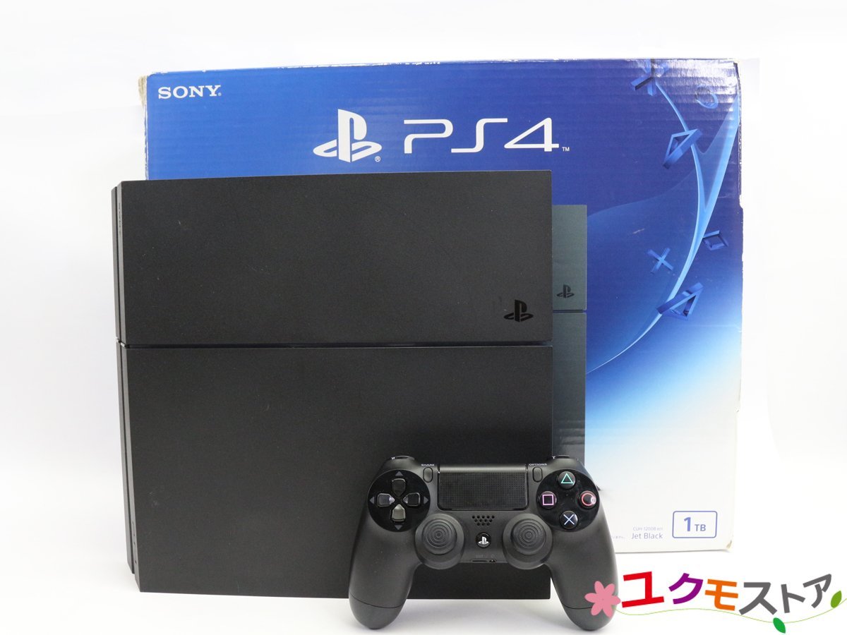 PlayStation®4 ジェット・ブラック 1TB 初期化済み-