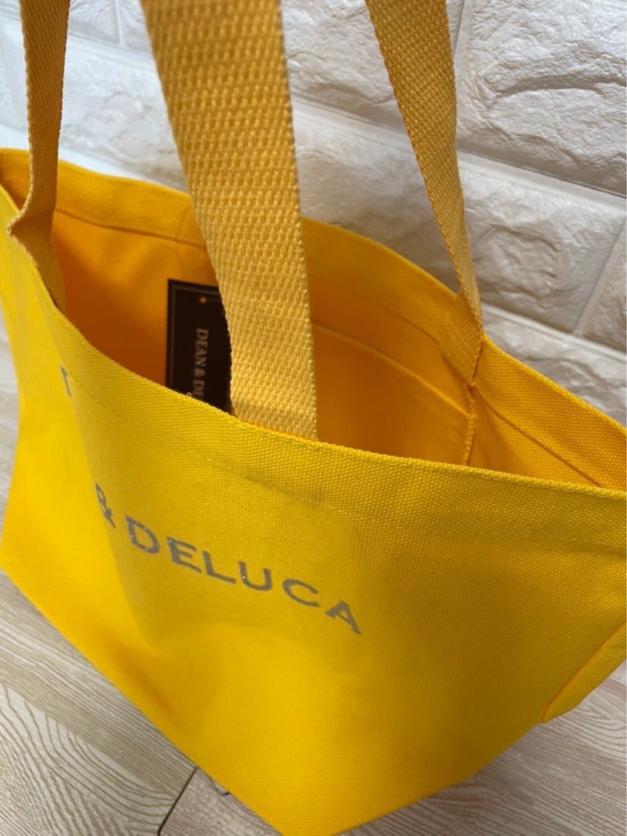 《サマーSALE》DEAN & DELUCA トートバッグ  S  キャラメルイエロー