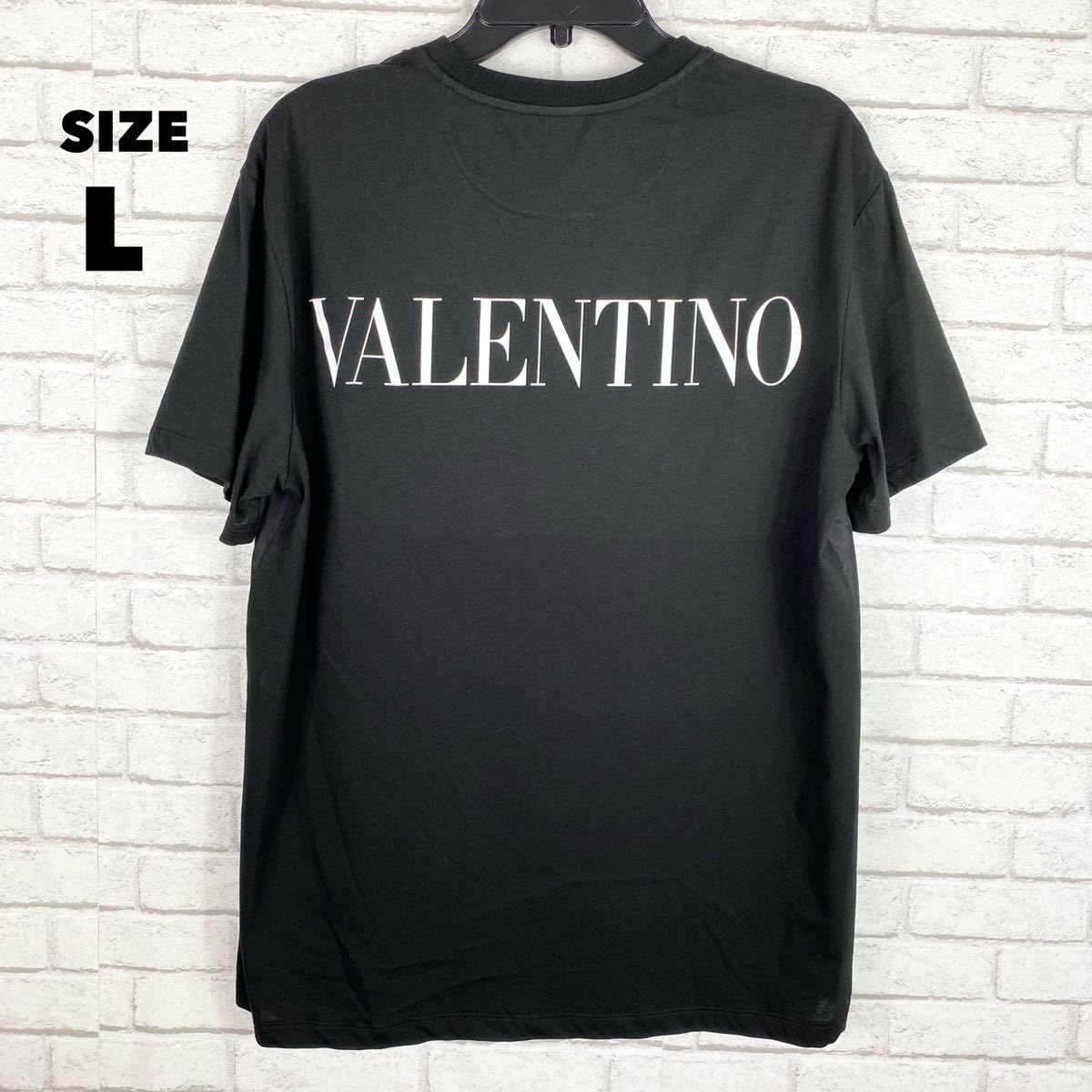 人気ショップ ヴァレンティノ ビックロゴ ハイブランド Tシャツ ロゴ