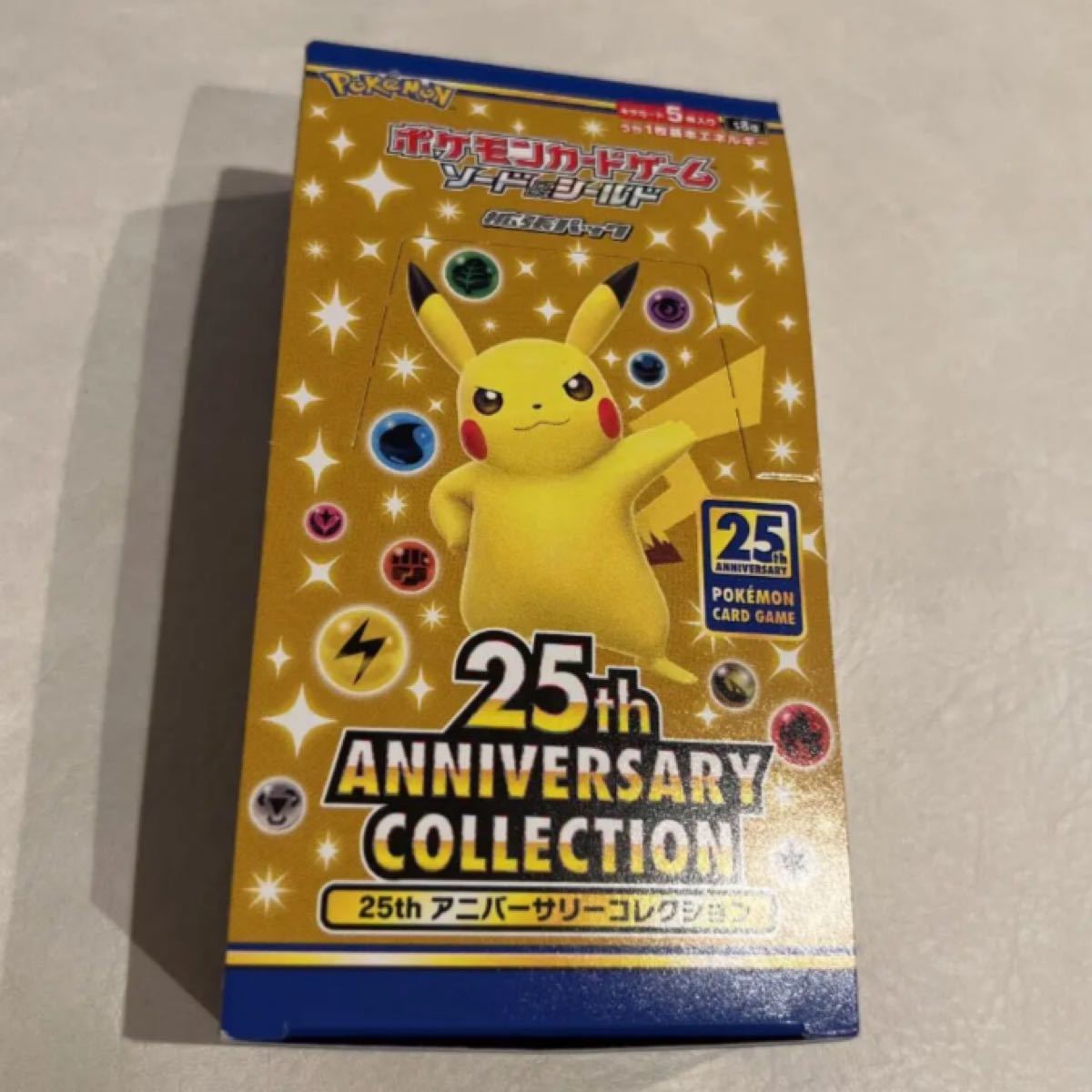 ポケモンカード 25th ANNIVERSARY パック 未開封 ピカチュウ B-T ポケモンカード 25th ANNIVERSARY パック 未開封 ピカチュウ B-T