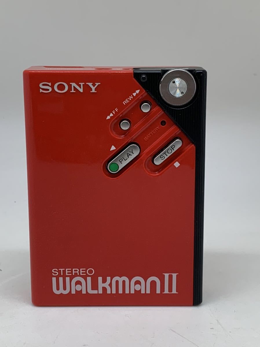 ジャンク】 SONY WALKMAN Ⅱ 2 カセットウォークマン WM-2 STEREO 電池