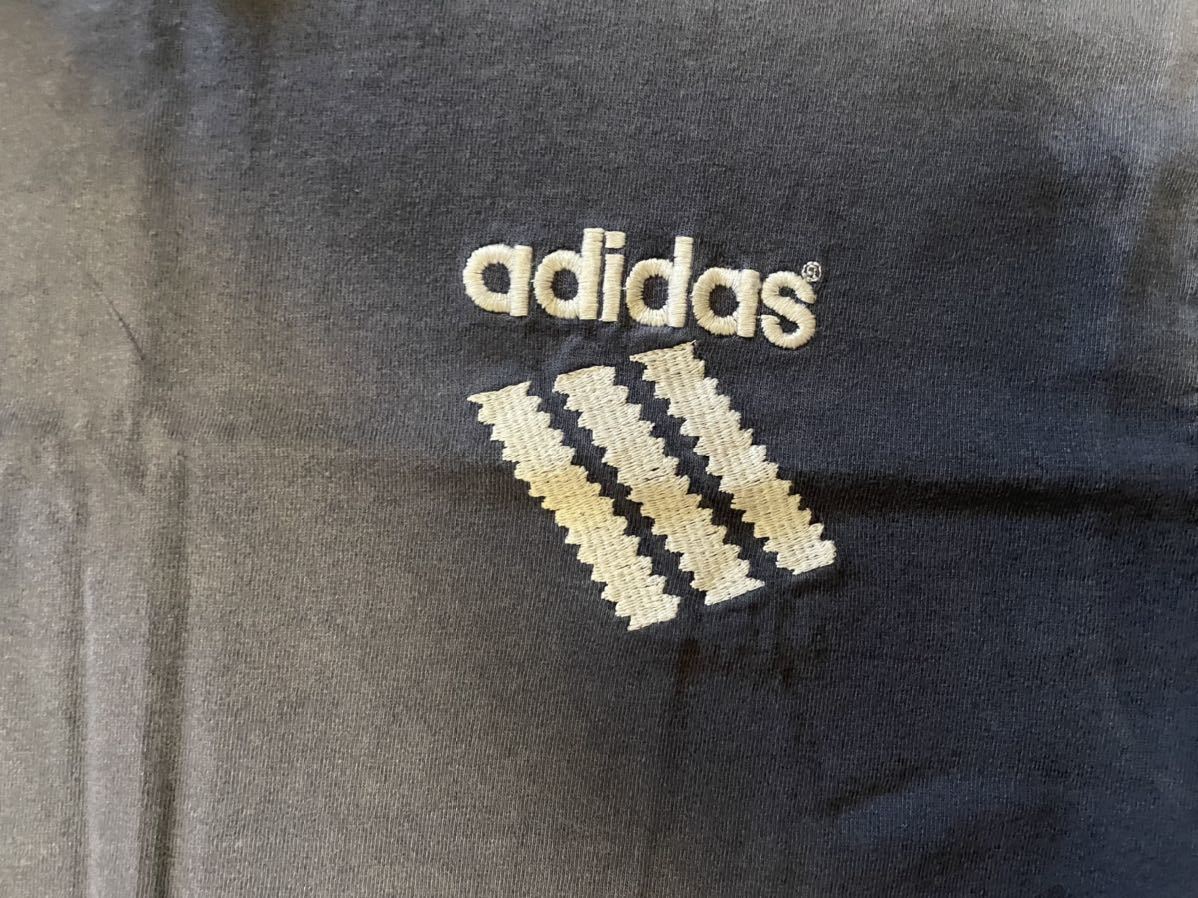 ★90s★made in USA★ヴィンテージ★adidas★アディダス★tシャツ★ネイビー★サイズs★その他多数出品してます_画像3