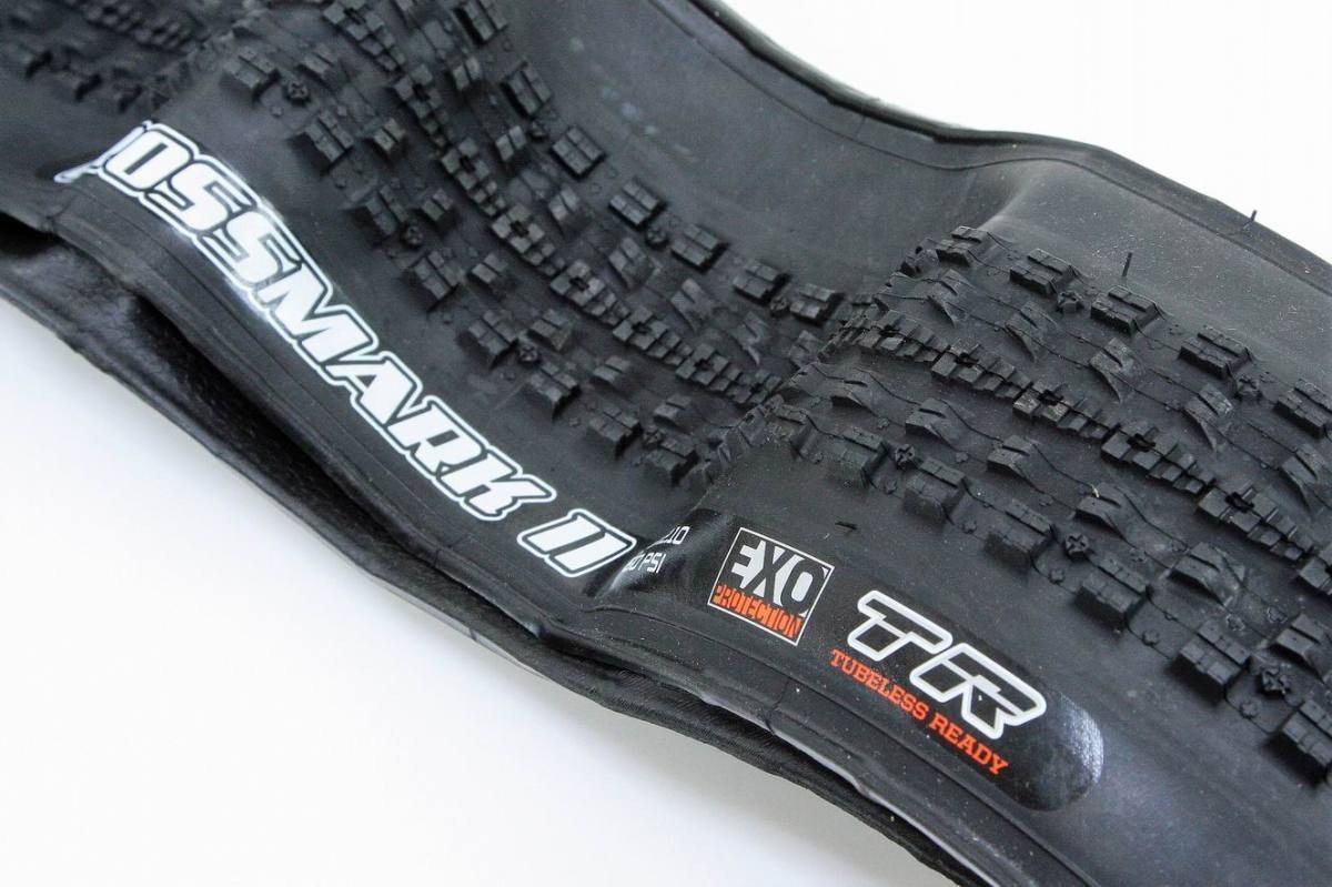 【即納】【折畳み可能】マキシス　MAXXIS　MTB　軽量タイヤ 635g CROSSMARK II TR　EXO 26X2.1 TUBELESS READY チューブレスレディ_画像2