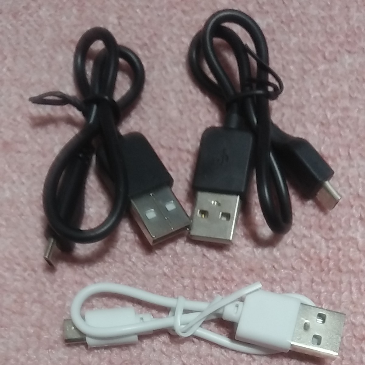 USBケーブル3本セット（Bタイプ）