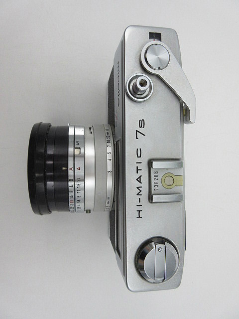 ★sz0039　ミノルタ　カメラ　HI-MATIC 7s　ROKKOR-PF　minolta　フィルムカメラ　ハイマチック　レトロ　ジャンク品★_画像3