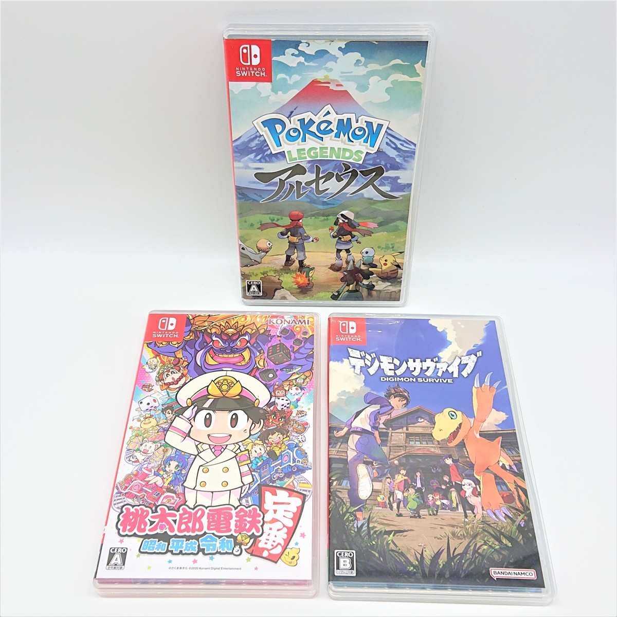 中古品】 Switch ニンテンドースイッチ ソフト まとめ売り アルセウス