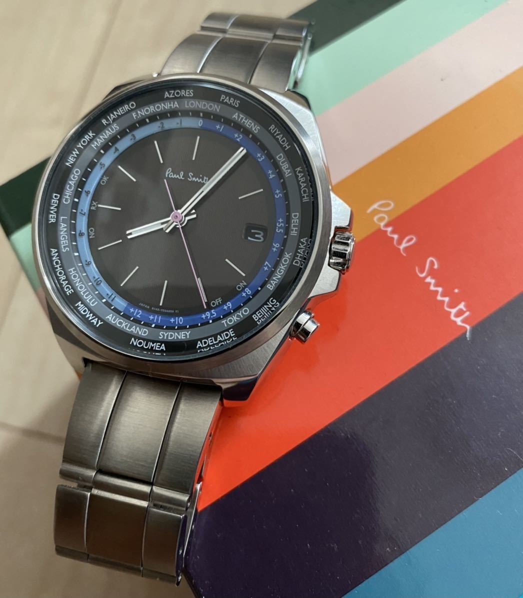 Paul Smith ポール・スミス ソーラー電波 腕時計 2本セット ケース元箱