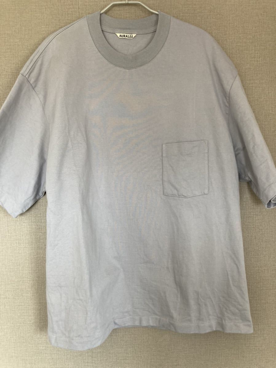 AURALEE オーラリー STAND 1 スタンドアップTシャツ UP TEE