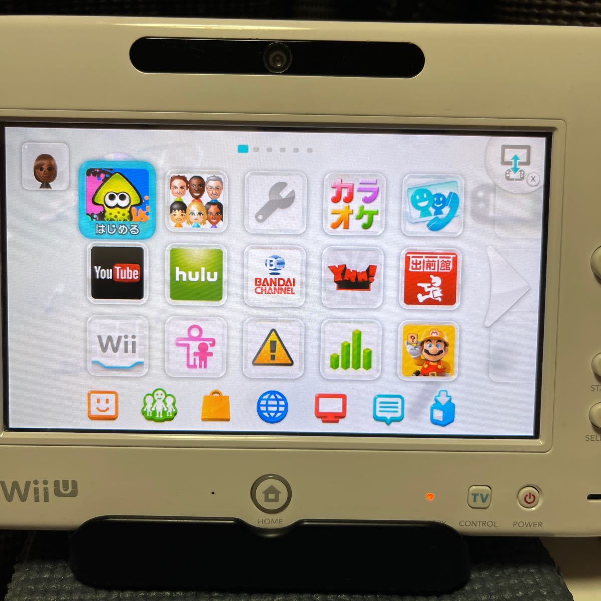 Wii U 本体32GB  170.258 スーパーマリオメーカー 内蔵