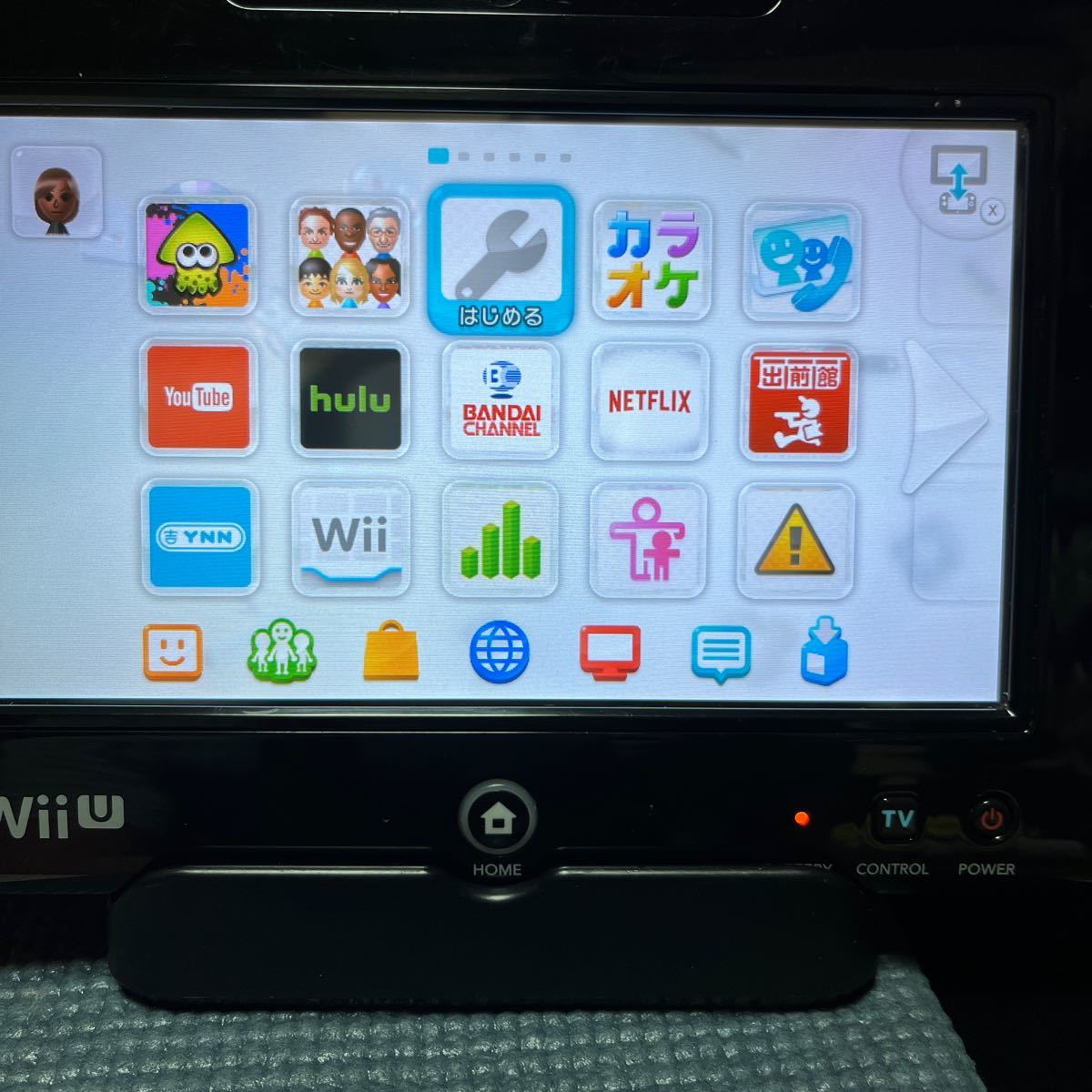 Wii U 本体32GB H932.M871 メンテナンス済み
