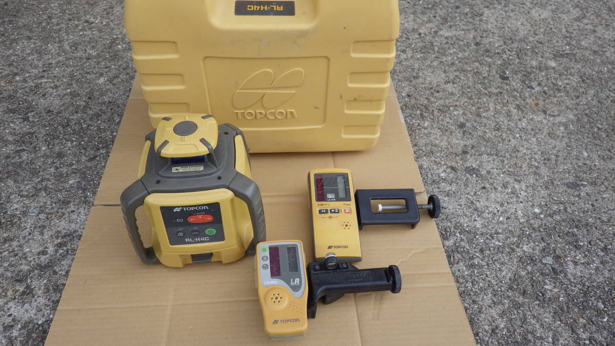 トプコン レーザーレベル RL-H4C 受光器 LS-80L LS-70A