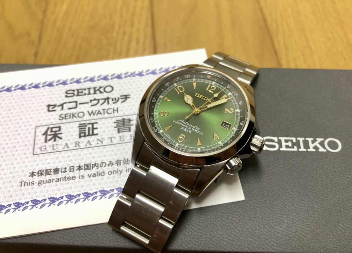 セイコー アルピニスト メカニカル SARB017 生産終了 新品未使用 - 時計 セイコー アルピニスト メカニカル SARB017 生産終了 新品未使用 - 時計
