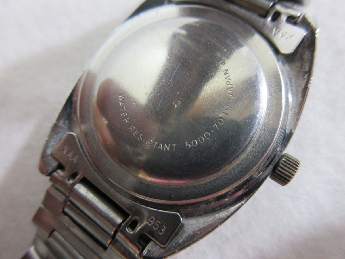 ◆SEIKO セイコー / TOMONY トモニー WATER RESISTANT メンズ腕時計 自動巻き 稼働品 現状渡し_画像5