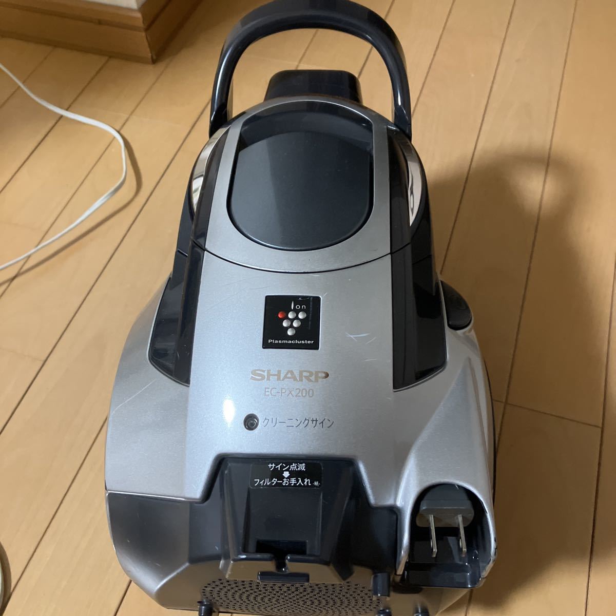 SHARP サイクロン掃除機 EC-PX200 本体のみ　ジャンク_画像1