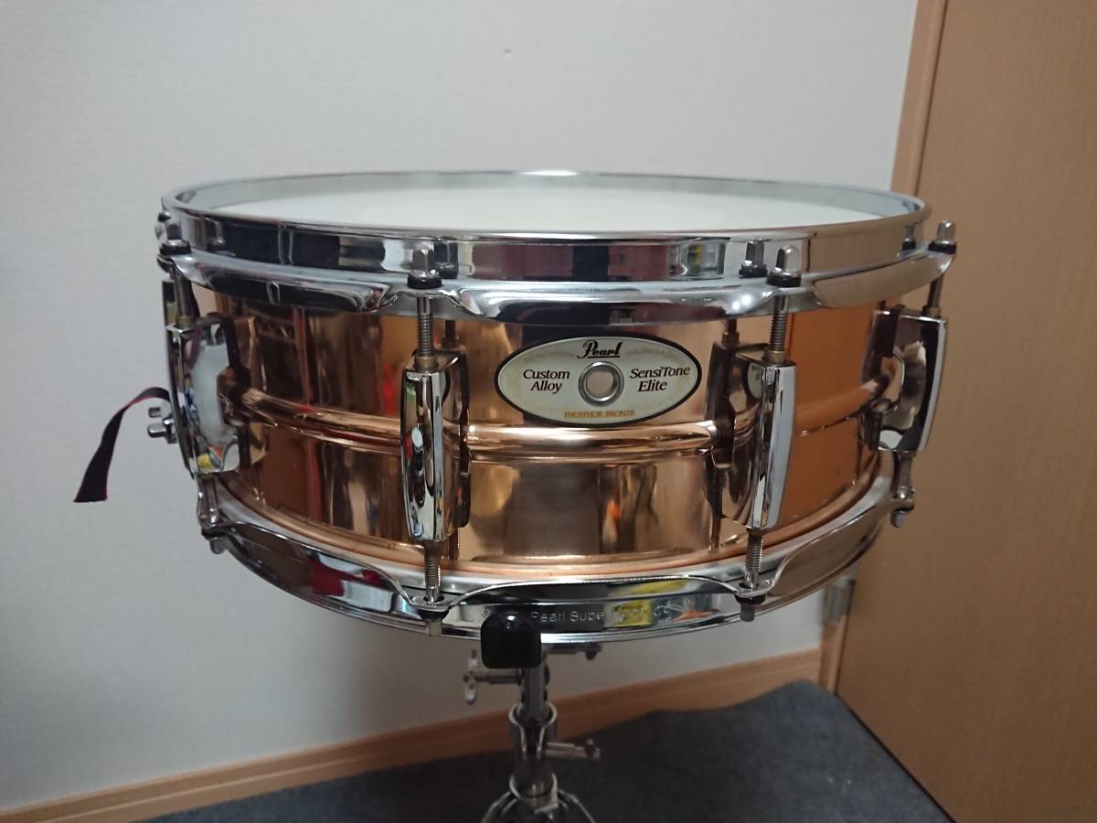 PEARL パール センシトーンエリート フォスファーブロンズ 14×5 美品