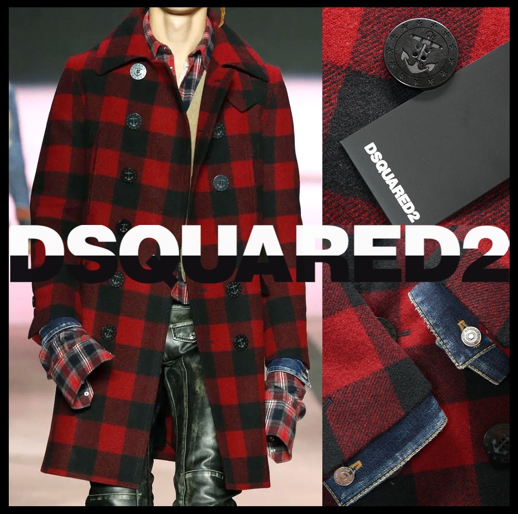 20-21AW/新品253,000円【DSQUARED2】ディースクエアード/S74AA0227/13