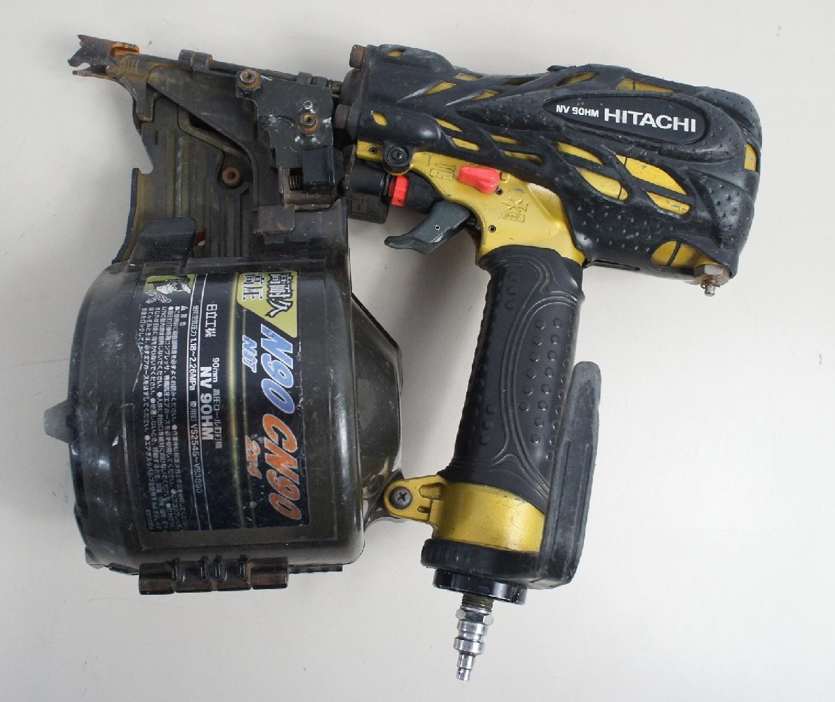 工具/メンテナンス 日立工機 高圧ロール釘打機 NV 90HM