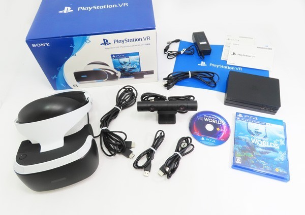 ♪○【SONY ソニー】PlayStation VR PlayStation VR WORLDS同梱版 CUHJ-16006_画像1