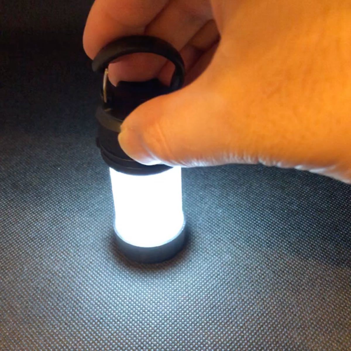 【YouTubeでも人気】フック付ミニキャンピングLEDライト