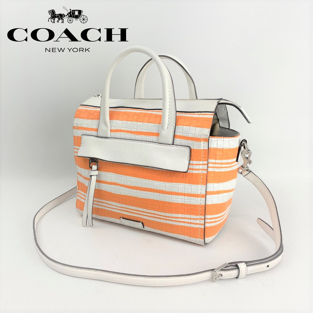 全てのアイテム ほぼ未使用□COACH コーチ□ブリーカー エンボスド